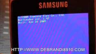 Debrand your Orange Samsung i8910 Omnia HD [upl. by Calvinna]