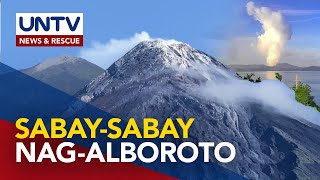 Bulkang Mayon Kanlaon at Taal sabaysabay na nagalboroto nitong weekend [upl. by Melda]