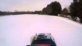 82 Yamaha Enticer 300 VS 84 Skidoo 377 [upl. by Frieda]