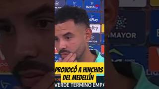 Cardona GESTO que quotcalentóquot a los hinchas del DIM [upl. by Raymond]