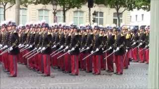 14 juillet 2015  Défilé des grandes Écoles [upl. by Fante]