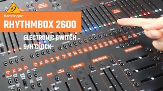 Turn your Behringer 2600 into a rhythm box [upl. by Aicilanna]