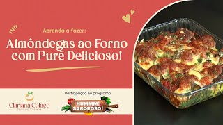 Almôndegas ao Forno com Purê de Vegetais Refeição Completa e Saborosa [upl. by Noel]