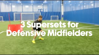 Training Ideas For Defensive Midfielders [upl. by Currier]