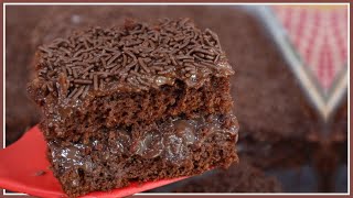 MOLHADINHO FOFINHO E SUPER FÃCIL  O MELHOR BOLO DE BRIGADEIRO GELADO  Receitas de Pai [upl. by Rebba535]