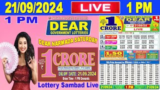 Nagaland Lottery Sambad Live 1pm 21092024  Lottery Live [upl. by Aiahc529]