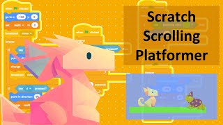 How to make a Scrolling Platformer in Scratch [upl. by Asus201]