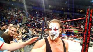 Stings return to TNA after winning the belt [upl. by Garrity]