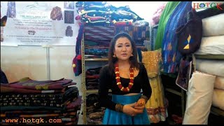 Nepali Dhaka Kapada Price Designs at Boutique amp Dhaka Topi Nepal [upl. by Conyers934]