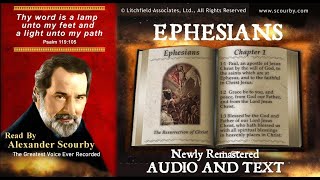 49  Book of Ephesians  Read by Alexander Scourby  AUDIO amp Text  FREE on YouTube  GOD IS LOVE [upl. by Ttehc]