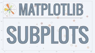 Matplotlib Tutorial Part 10 Subplots [upl. by Rodriguez]