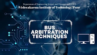 Bus Arbitration Techniques  DivI Group 5 COAA vitpune [upl. by Acalia]