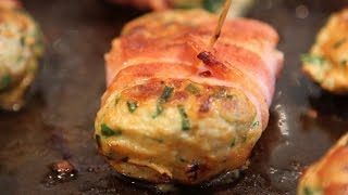 Chicken  Bacon and Herb Rissoles [upl. by Eelnyl704]