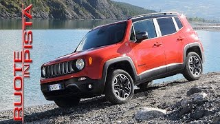 Jeep Renegade Test Drive  Marco Fasoli prova  Esclusiva Ruote in Pista [upl. by Ariom]