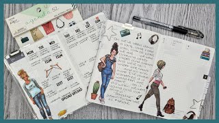 Plan With Me  Agenda 52 Girls  Hobonichi A6 [upl. by Herzberg]