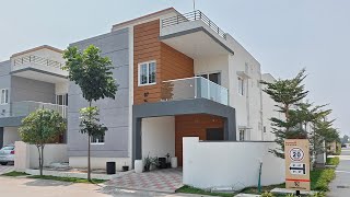 DIRECT LAND OWNER 3 BHK DUPLEX GATED COMMUNITY VILLA FOR SALE HYDERABAD ELIP PROPERTY home villa [upl. by Natty]