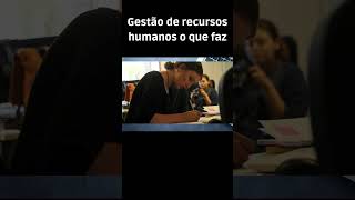 Gestão de recursos humanos cursos [upl. by Kcirddet]