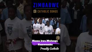 Zimbabwe Catholic Songs  Ulemu kwa Mulungu Kumwamba [upl. by Nanerb]