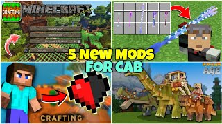 5 New Minecraft Mods For Crafting And Building  Top 5 Crazy Crafting And Building Mods [upl. by Araminta]