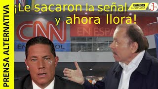 Del Rincón iracundo por CNN fuera de Nicaragua [upl. by Dillon]