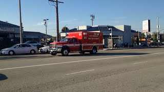 LAFD RA 85 responding to cliff rescue [upl. by Aivirt378]