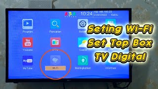 Cara Menghubungkan Wifi Ke Set Top Box TV Digital [upl. by Giarla523]