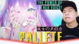 VTUBER NOOB REACTS to PALLETE  パレット BY TOKAYAMI TOWA  常闇トワ  REACTION amp ANALYSIS [upl. by Tamara]