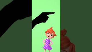 Finger Family Halloween Shadow Puppet Game cocomelon shorts [upl. by Felicidad]