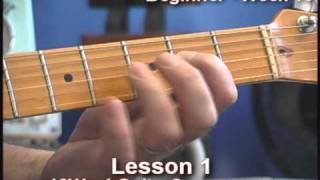 Guitar Lessons For Dummies Beginner Week 1 Lesson 1 [upl. by Bachman]