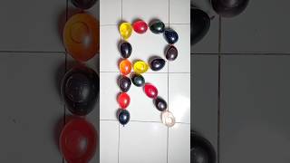 ASMR  Popping Balloons Bunch R  Satisfying watercolorballoonspop [upl. by Lirrehs506]