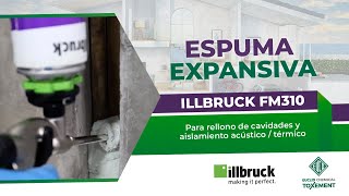 Espuma expansiva de poliuretano para relleno y aislamiento  Illbruck FM 310 [upl. by Maupin167]