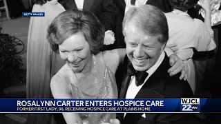 Rosalynn Carter enters hospice care [upl. by Yrreg719]