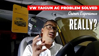 Volkswagen Taigun AC Problem Solved After An Update [upl. by Theurich]