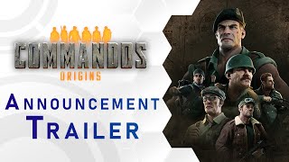 Commandos Origins  Announcement Trailer US [upl. by Rambow618]