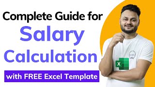 Complete Salary Computation in Excel  Payroll calculation in excel [upl. by Lorne444]