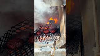 Cooking Brisket Burgers With BBQ FIENDS bbq grilling brisket cooking [upl. by Abita]