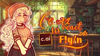 °• Cai react to Fyn as °•  full version  normal speed version [upl. by Zendah750]