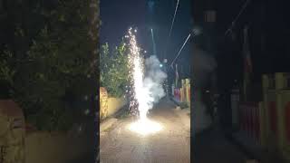 Colourful Crackers being burst 💥 on Diwali diwali youtubeshorts short crackers burst [upl. by Gide]