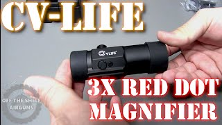 CVLIFE 3X RED DOT MAGNIFIER [upl. by Ehcrop]