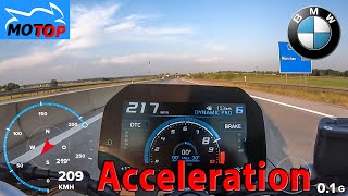 BMW F900R 2023  ACCELERATION  Gopro GPS and DRAGY measured [upl. by Dorej]