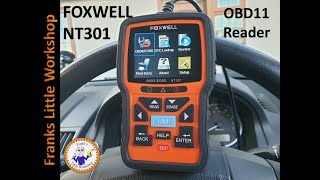 FOXWELL OBD11 diagnostic tool More than just a code reader [upl. by Wetzell594]