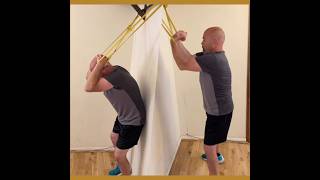 Scapular movement strengthening amp abdominal crunches strengthcoach exerciseideas homefitness [upl. by Uehttam418]