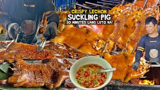 Thai CRISPY na Lechon Baboy quot30 MINUTES LANGquot Luto na 100Pcs LECHON SOLD DAILY [upl. by Erdnaet]