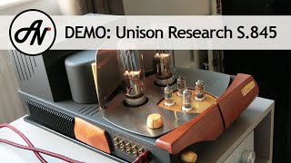 Unison Research Simply 845 and Yamaha NS1000M Speakers [upl. by Jemmy]