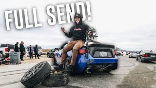 I CRASHED THE BRZ DRIFTING  First Drift Event Ever [upl. by Chery986]