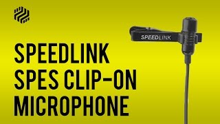 SpeedLink SPES ClipOn Mic  Review and Test [upl. by Nylirak]