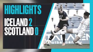 Iceland 20 Scotland  Highlights  Pinatar Cup 2023 [upl. by Attenohs]