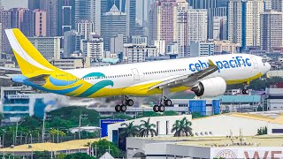 25 MINUTES of CLOSE UP PLANE SPOTTING at MNL  Manila Ninoy Aquino Airport Plane Spotting MNLRPLL [upl. by Ocihc884]