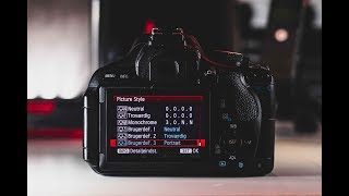 Best PICTURE STYLE for Canon cameras [upl. by Radie904]