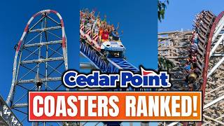 Top 17 Roller Coasters at Cedar Point  Sandusky Ohio 2024 [upl. by Ettevroc785]